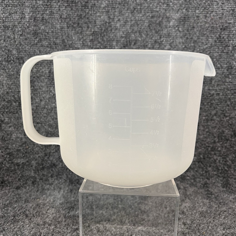 Tupperware 8 Cup Pitcher Batter Bowl Mix N Store 1629E NO LID 64 oz
